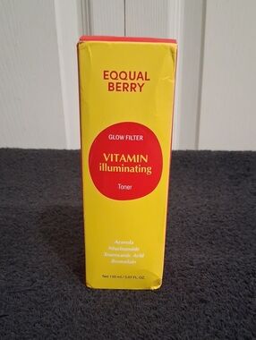 Eqqual Berry Vitamin Illuminating Toner - Glow Filter - 5.07 Fl Oz Sealed